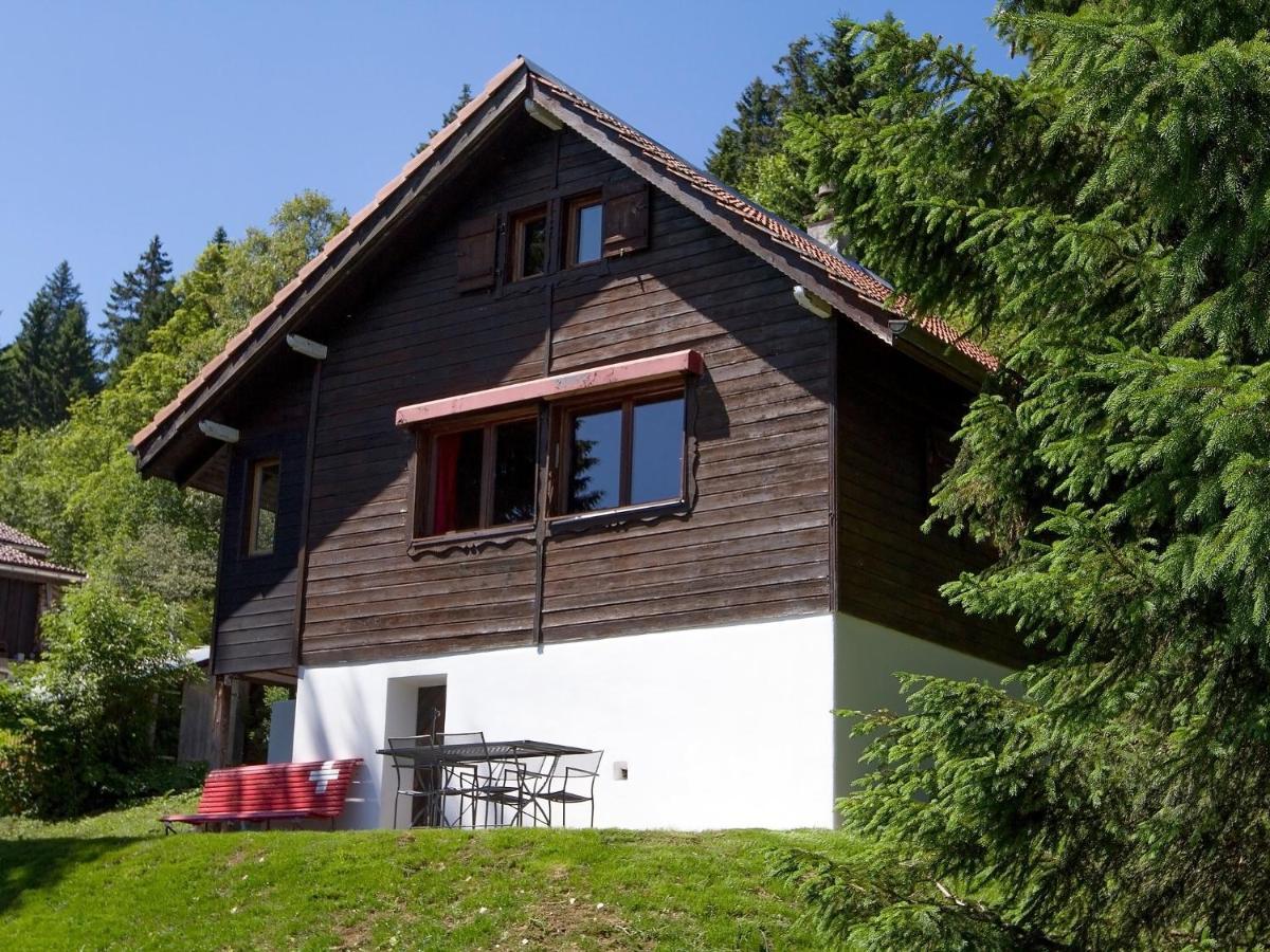 Chalet Chalet De La Vue Des Alpes By Interhome エクステリア 写真