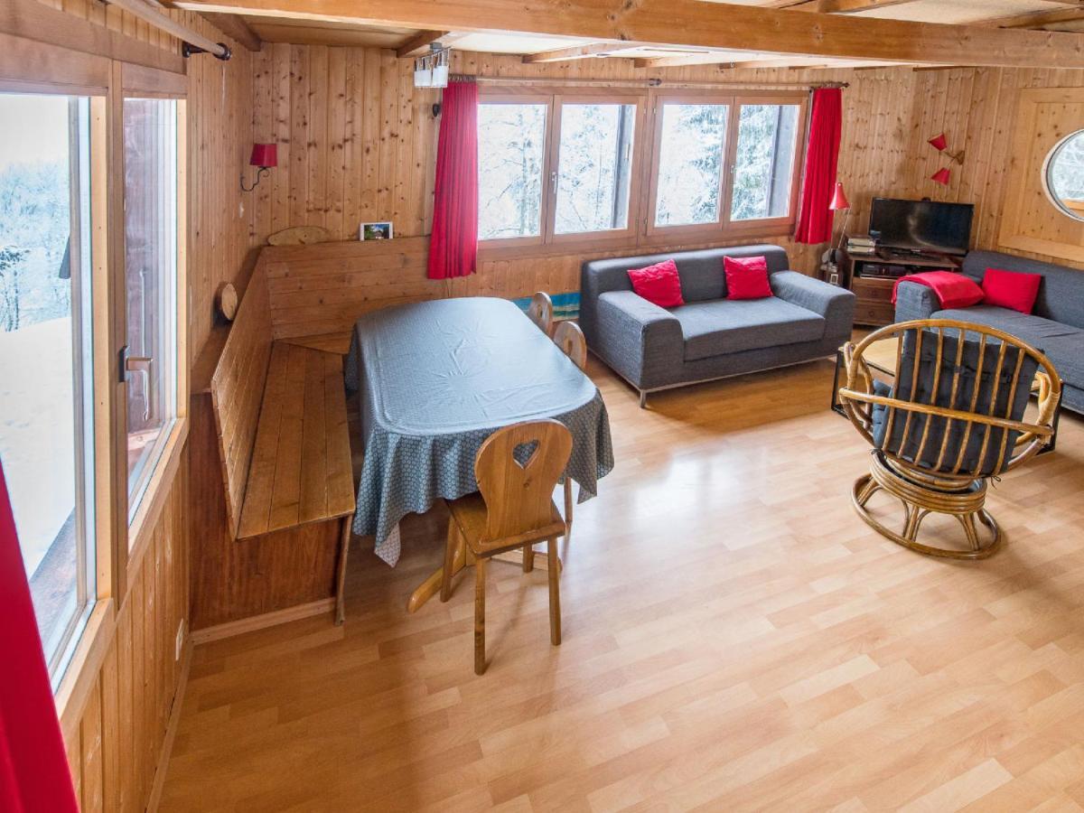 Chalet Chalet De La Vue Des Alpes By Interhome エクステリア 写真