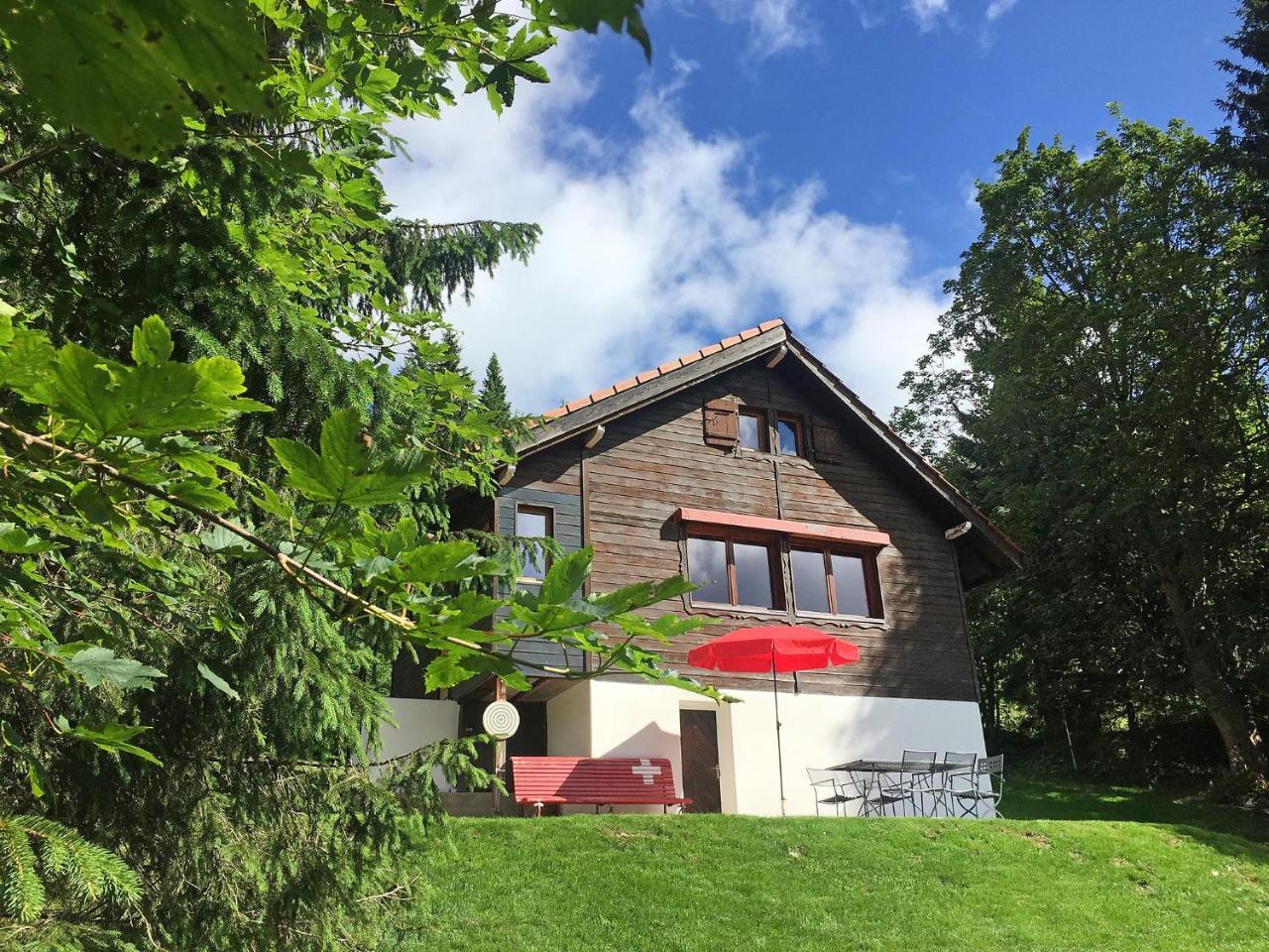 Chalet Chalet De La Vue Des Alpes By Interhome エクステリア 写真